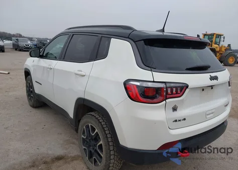 2020 Jeep Compass Trailhawk 4X4 z USA, uszkodzony, nr VIN 3C4NJDDB0LT166791